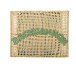 Load image into Gallery viewer, Handwoven Backgammon Set -  PRE ORDER  in mint and pastel blue
