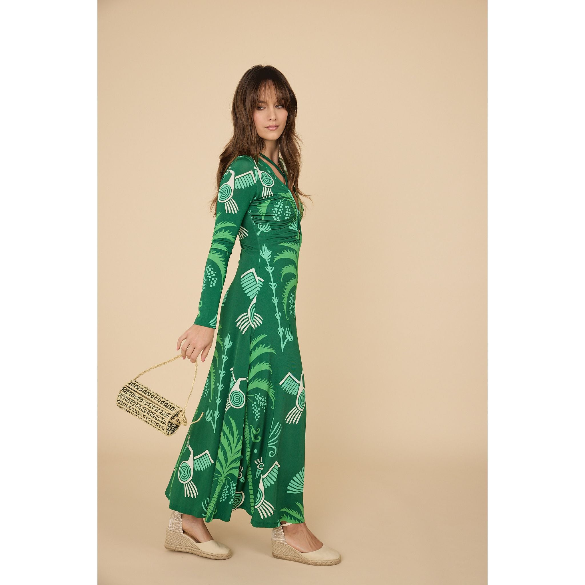 Tulia Olive Green / Natural