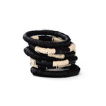 Load image into Gallery viewer, Bangles in midnight and natural
